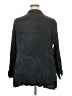 J.Jill Solid Black 3/4 Sleeve Button-Down Shirt Size 3X - photo 2