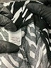 Nine West 100% Rayon Animal Print Black Shorts Size S - photo 4