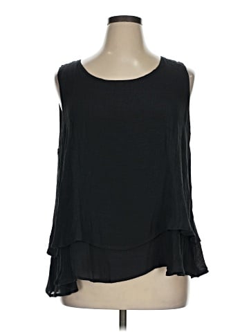 Umgee Sleeveless Blouse (view 1)