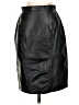 WINLIT Solid Black Faux Leather Skirt Size XS (estimated) - photo 1