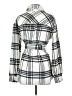 Laundry by Shelli Segal 100% Polyester Plaid Ivory White Coat Size S - photo 2