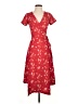 Kosan Red Casual Dress Size XS - photo 1