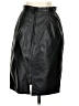 WINLIT Solid Black Faux Leather Skirt Size XS (estimated) - photo 2