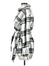 Laundry by Shelli Segal 100% Polyester Plaid Ivory White Coat Size S - photo 5