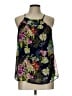 Collective Concepts 100% Polyester Black Sleeveless Blouse Size L - photo 1