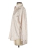 BTFBM Animal Print Ivory Long Sleeve Blouse Size S - photo 5