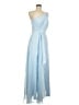 Wolford 100% Polyester Blue Cocktail Dress Size 8 - photo 1