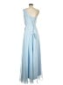 Wolford 100% Polyester Blue Cocktail Dress Size 8 - photo 2
