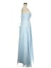 Wolford 100% Polyester Blue Cocktail Dress Size 8 - photo 4