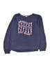 Crewcuts 100% Cotton Print Blue Sweatshirt Size 10 - 11 - photo 1
