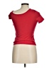 Shein Red Short Sleeve Top Size 6 - photo 2