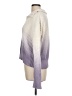 Splendid 100% Cotton Color Block Purple Pullover Sweater Size L - photo 5