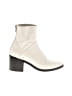 Treasure & Bond Ivory White Ankle Boots Size 5 - photo 1