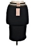 Olympia Solid Black Formal Skirt Size M - photo 2