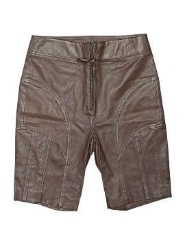 retrofête Leather Shorts (view 1)