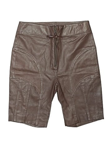 retrofête Leather Shorts (view 1)