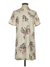 Leith 100% Polyester Floral Tan Casual Dress Size S - photo 1