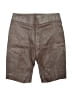 retrofête 100% Leather Brown Leather Shorts Size S - photo 2