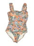 Jantzen Orange Bodysuit Size L (estimated) - photo 1