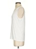 Unbranded White Sleeveless T-Shirt Size 4 - photo 5