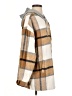 Shein 100% Polyester Plaid Tan Coat Size S - photo 4