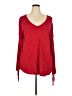 New Directions Red Long Sleeve Top Size 3X - photo 1