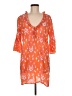 Mud Pie Orange Casual Dress Size M - photo 1