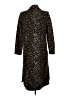 Leith Animal Print Brown Coat Size M - photo 2