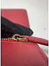 Prada 100% Leather Pink Red  Leather Flap Continental Wallet One size - photo 7