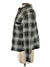 Dylan Houndstooth Gray Faux Fur Jacket Size S - photo 5