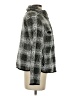 Dylan Houndstooth Gray Faux Fur Jacket Size S - photo 4