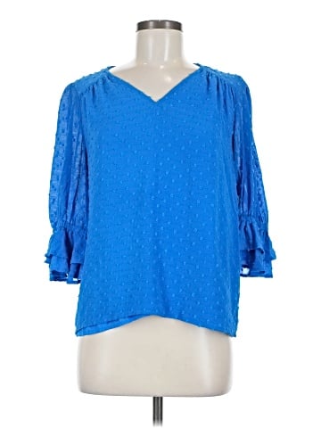 CeCe 3/4 Sleeve Blouse (view 1)