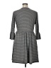 Eyeshadow Stripes Gray Casual Dress Size XL - photo 2