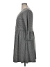 Eyeshadow Stripes Gray Casual Dress Size XL - photo 5
