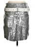 IRO Metallic Silver Formal Skirt Size EU (FR) 36 / US 4 - photo 2