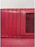 Prada 100% Leather Pink Red  Leather Flap Continental Wallet One size - photo 10