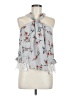 Joie 100% Polyester Gray Sleeveless Blouse Size M - photo 1