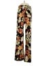 Unbranded Floral Yellow Casual Pants Size S (estimated) - photo 1