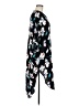 Cupio 100% Viscose Print Black Casual Dress Size M - photo 4