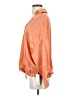 Fate 100% Polyester Polka Dots Orange 3/4 Sleeve Blouse Size S - photo 5