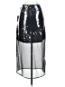 1.State Graphic Silver Casual Skirt Size 2 - photo 2