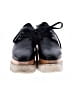 Stella McCartney Solid Black Elyse Platform Oxford Wedges Size EU 37 - photo 2