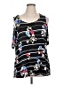 Elle Black Sleeveless Top Size XL - photo 1