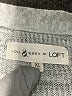 Lou & Grey for LOFT Silver Pullover Sweater Size XL - photo 7