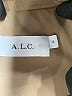 A.L.C. 100% Polyester Brown Tan Trenchcoat Size 6 - photo 6