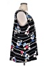 Elle Black Sleeveless Top Size XL - photo 4