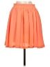 Everly 100% Polyester Solid Orange Formal Skirt Size S - photo 2