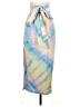 AaKaa 100% Polyester Tie-dye Blue Casual Skirt Size S - photo 2