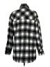 Thread & Supply 100% Polyester Plaid Gray Fleece Size M - photo 2