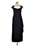 MSK Black Blue Cocktail Dress Size 14 - photo 1